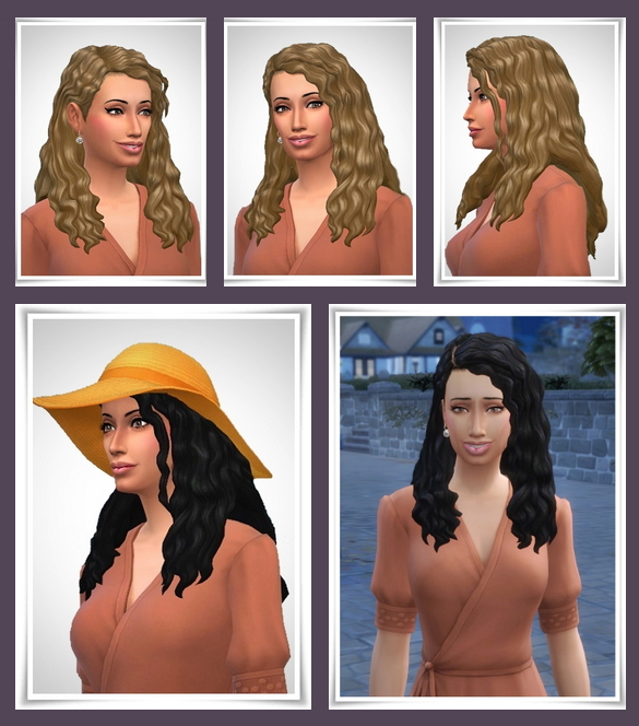 Sims 4 Sammy Female Hair at Birksches Sims Blog