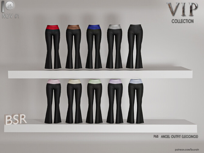 Sims 4 ANGEL OUTFIT (LEGGINGS) P68 by busra tr at TSR