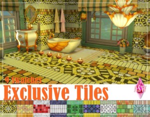Exclusive Tiles at Annett’s Sims 4 Welt