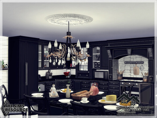 Sims 4 MARIANA   Kitchen by marychabb at TSR