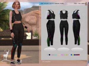 SPORT OUTFIT NAVACTIVAE by DanSimsFantasy at TSR
