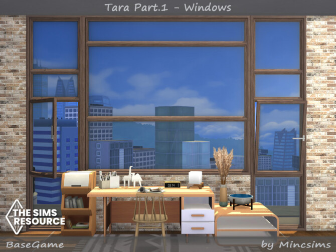Sims 4 Tara Part.1 Windows by Mincsims at TSR