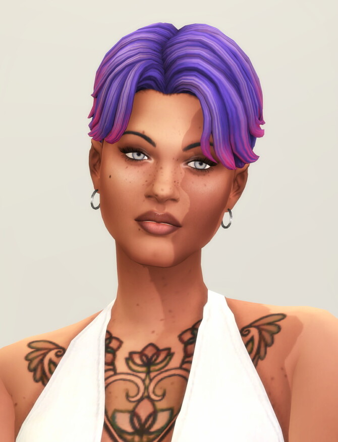 Sims 4 Seoul Hair III at Rusty Nail