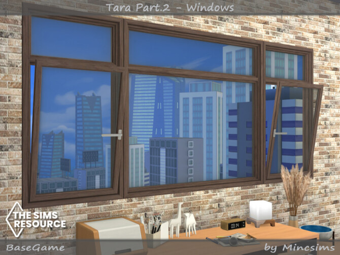 Sims 4 Tara Part.2 Windows by Mincsims at TSR