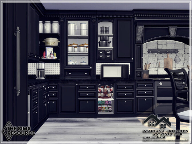 Sims 4 MARIANA   Kitchen by marychabb at TSR