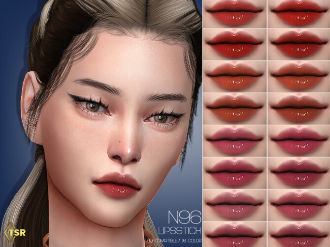 Sims 4 LMCS N96 Lipstick by Lisaminicatsims at TSR