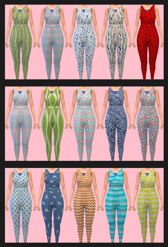 Sims 4 Fashion Streets Recolors at Annett’s Sims 4 Welt