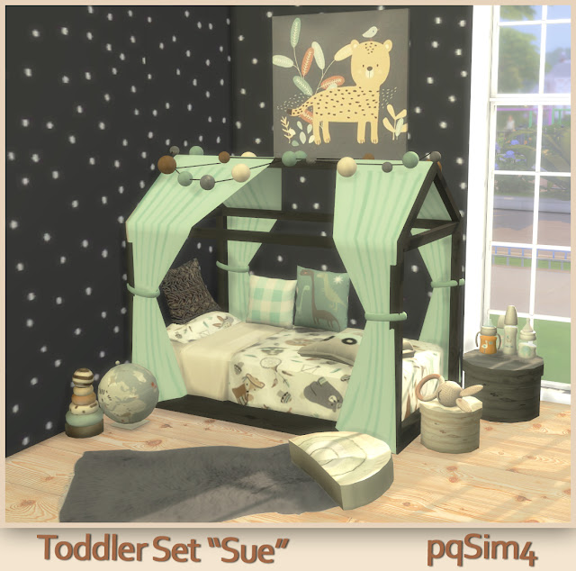 Sims 4 Sue Toddler Set at pqSims4