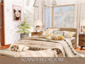 Scandi Bedroom by MychQQQ at TSR