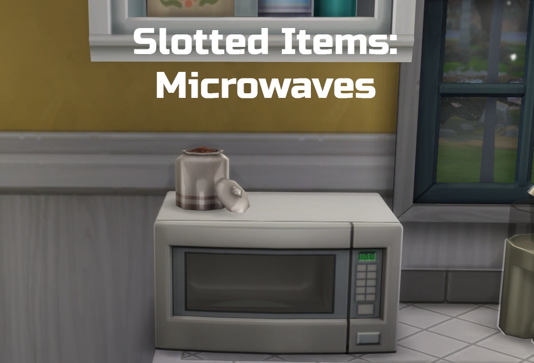 Slotted Items Microwaves by Ilex at Mod The Sims 4 » Sims 4 Updates