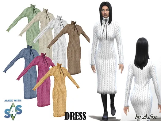 Sims 4 Dress at Aifirsa