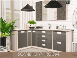 Scandi Bathroom by MychQQQ at TSR