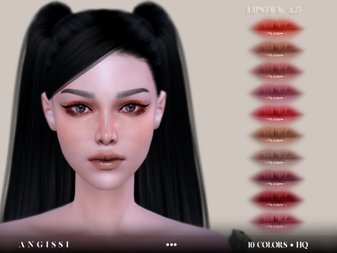 Sims 4 Lipstick  A25 by ANGISSI at TSR
