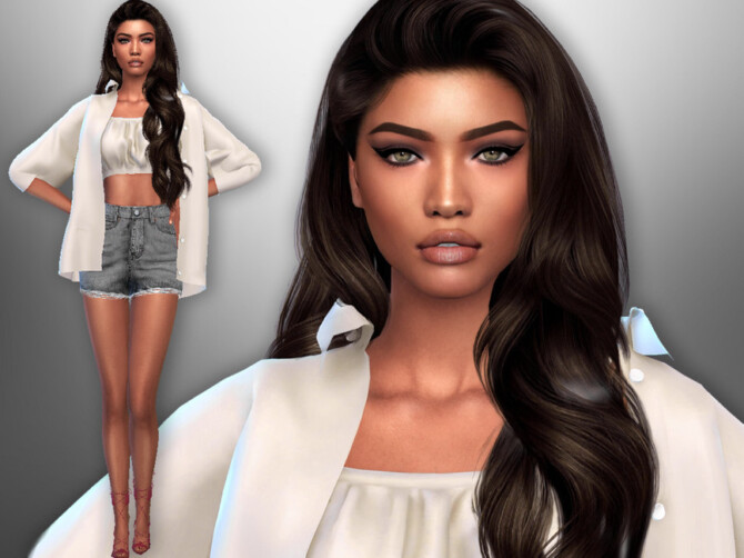 Sims 4 Valeria Cardona by divaka45 at TSR