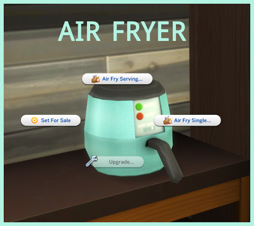 Sims 4 AIR FRYER at Icemunmun