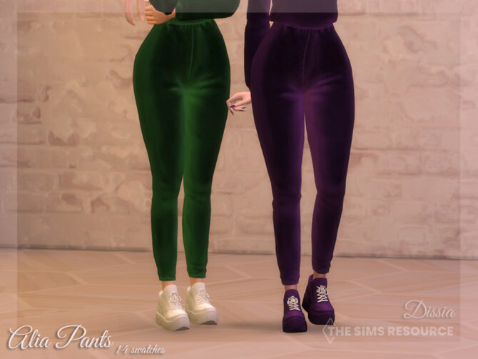 Sims 4 Alia Pants by Dissia at TSR