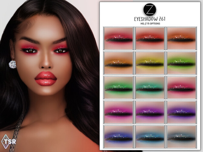 Sims 4 EYESHADOW Z61 by ZENX at TSR