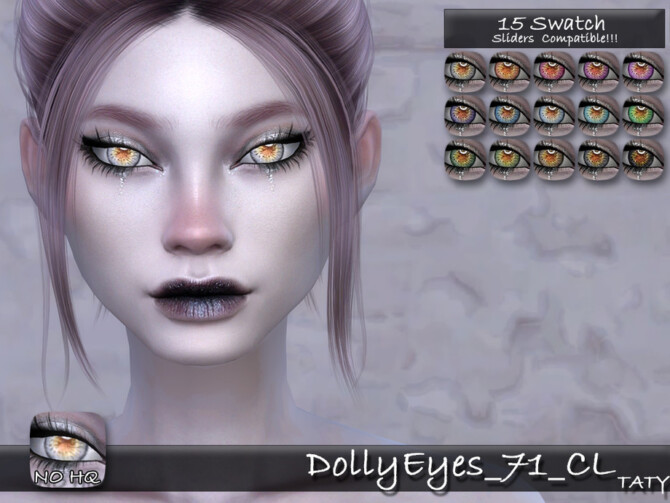 Sims 4 Dolly Eyes 71 by tatygagg at TSR