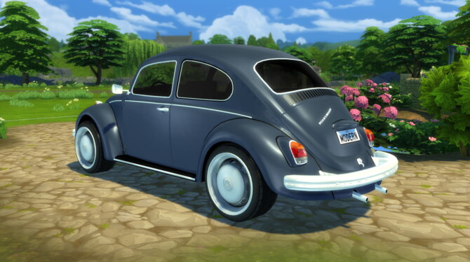 Sims 4 1960 Volkswagen Beetle at Modern Crafter CC
