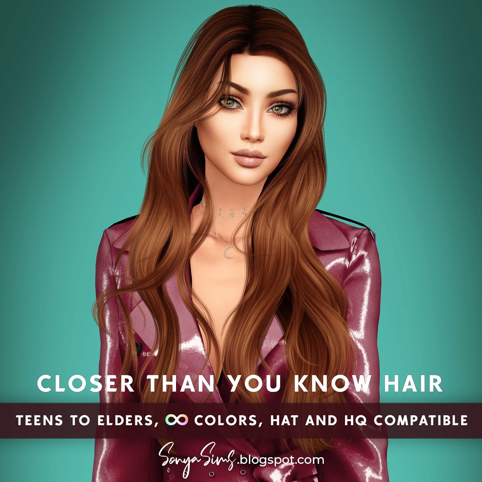 Closer Than You Know Hair At Sonya Sims Sims 4 Updates