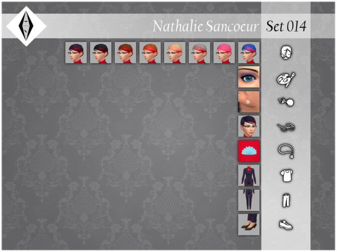 Sims 4 Nathalie Sancoeur   Set014 by AleNikSimmer at TSR