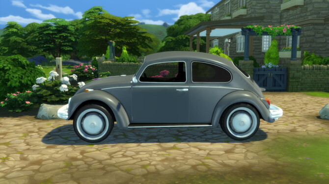 Sims 4 1960 Volkswagen Beetle at Modern Crafter CC