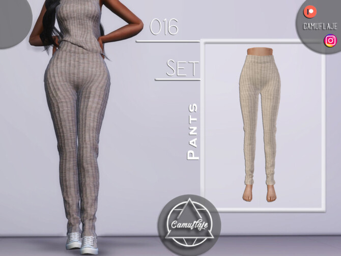Sims 4 SET 016   Pants by Camuflaje at TSR