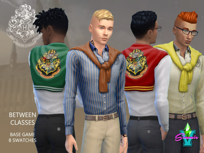 Sims 4 Hogwarts Between Classes by SimmieV at TSR