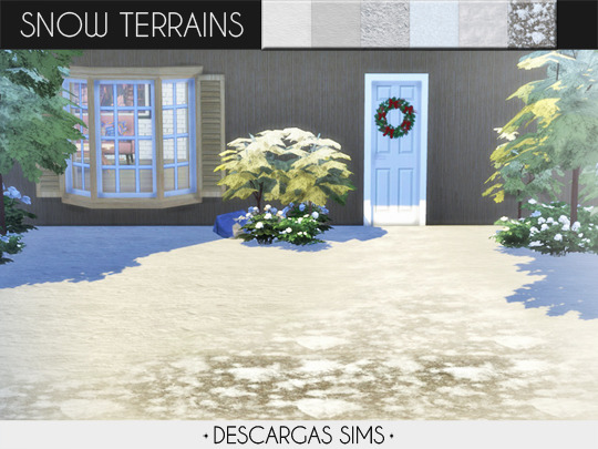 Sims 4 Snow Terrains at Descargas Sims