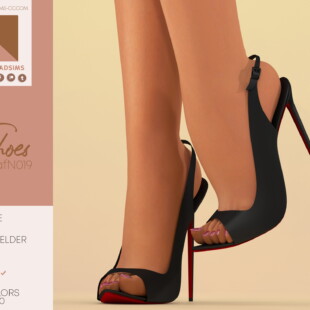 Semller Shell Shoes No Socks at Lumy Sims » Sims 4 Updates