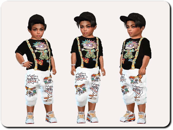 Sims 4 Designer Handmade Set for Toddler Boys at Sims4 Boutique