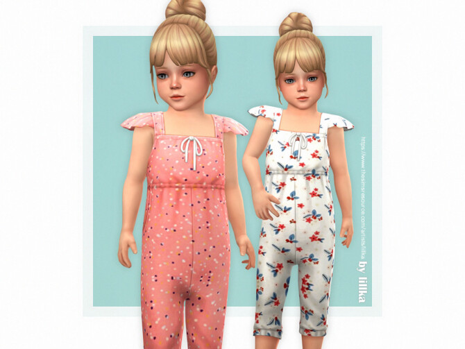 Sims 4 Marie Jumpsuit by lillka at TSR