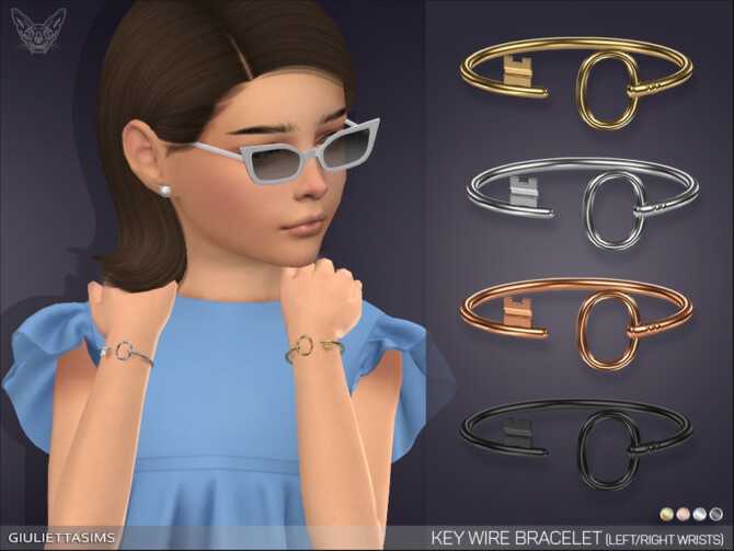 Sims 4 Key Wire Bracelet Set For Kids  by feyona at TSR