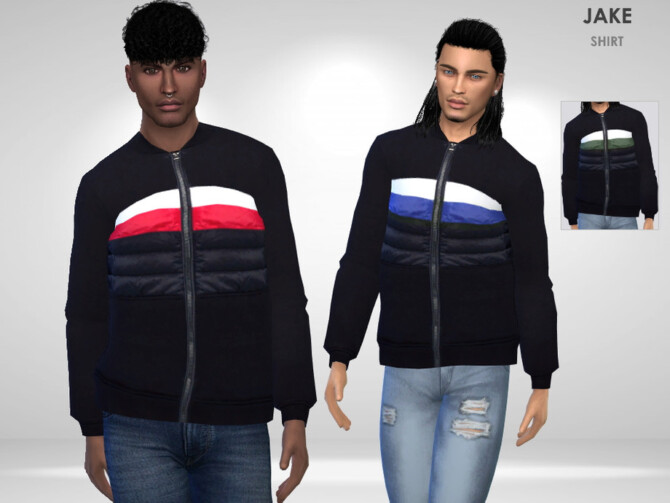 Sims 4 Jake Shirt by Puresim at TSR