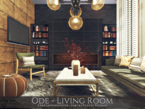 Ode – Living Room by Rirann at TSR