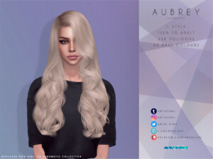 Aubrey Hairstyle by Anto at TSR
