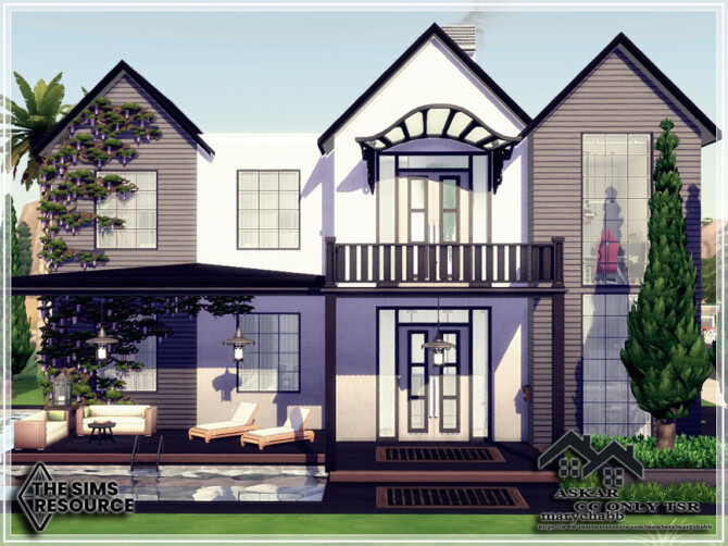 Sims 4 ASKAR House by marychabb at TSR