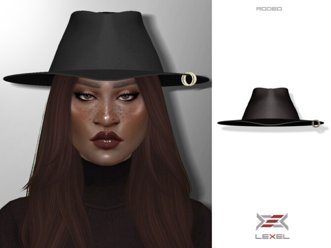 Sims 4 Rodeo hat by LEXEL s at TSR