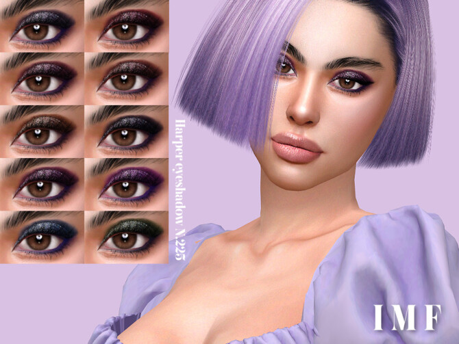 Sims 4 IMF Harper Eyeshadow N.225 by IzzieMcFire at TSR