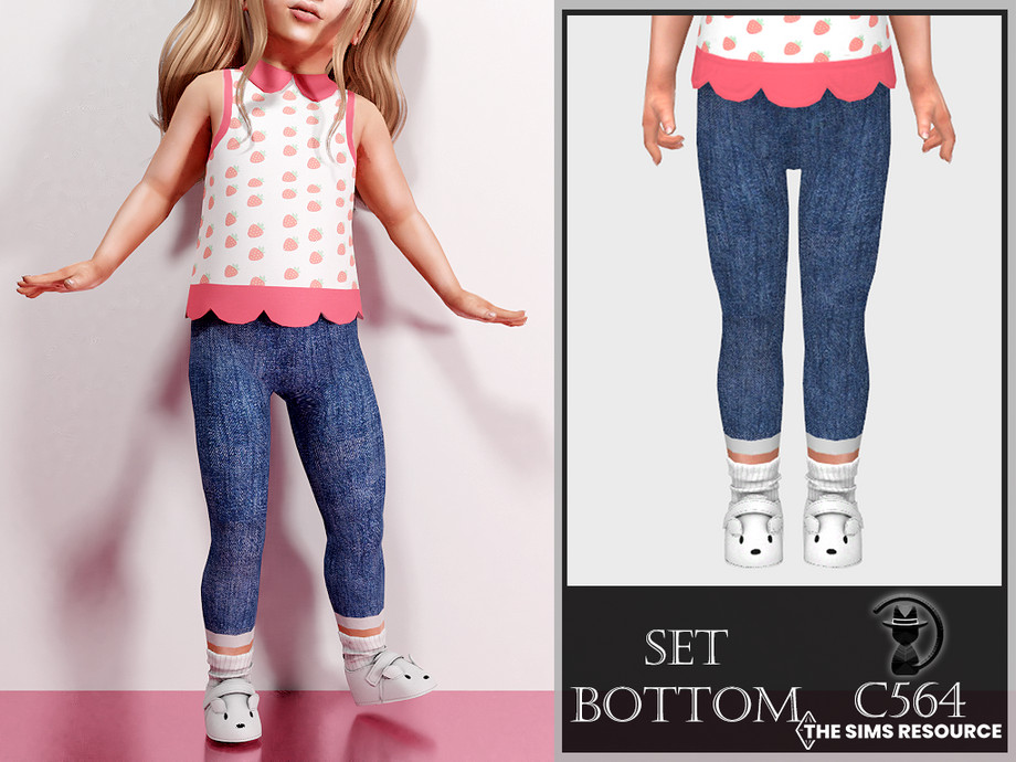 Set-Bottom C564 by turksimmer at TSR » Sims 4 Updates