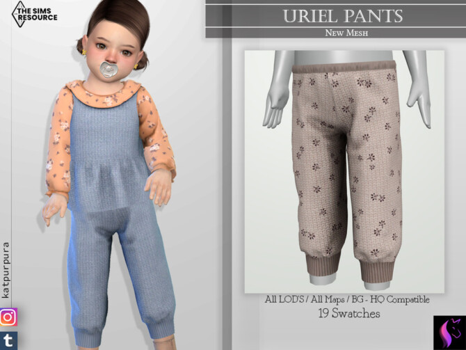 Sims 4 Uriel Pants by KaTPurpura at TSR