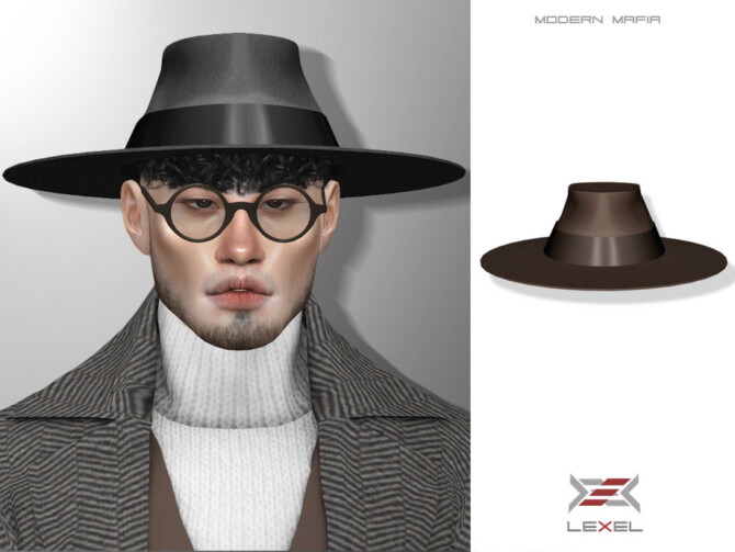 Sims 4 Modern Hat by LEXEL s at TSR