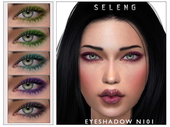 Sims 4 Eyeshadow N101 by Seleng at TSR