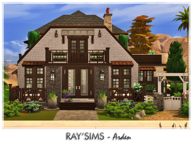 Sims 4 Arden House by Ray Sims at TSR