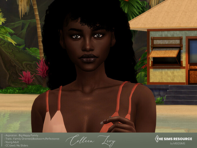 Sims 4 Colleen Levy by MSQSIMS at TSR