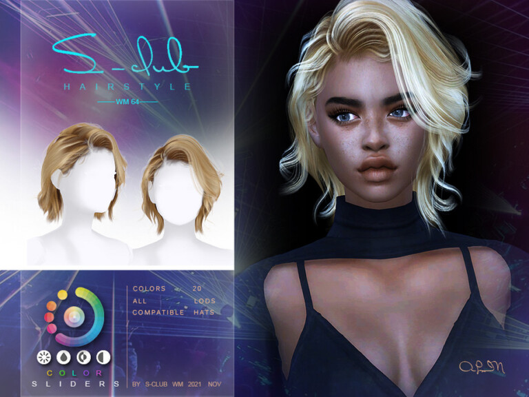 Short Wavy Hair Alin By S Club At Tsr Sims 4 Updates