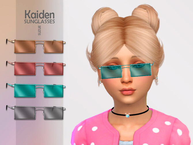 Sims 4 Kaiden Sunglasses Child by Suzue at TSR