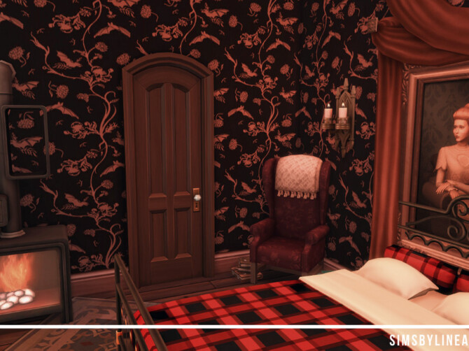 Sims 4 Haunted Cottage by SIMSBYLINEA at TSR