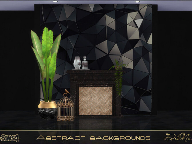 Sims 4 ABSTRACT BACKGROUNDS at DiaNa Sims 4