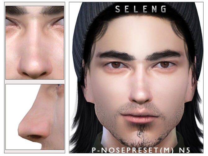 Sims 4 P Male Nosepreset N5 by Seleng at TSR